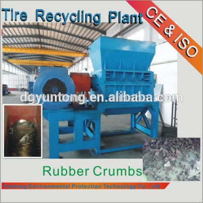 New and Innovative Tire and plastic Recycling Machine