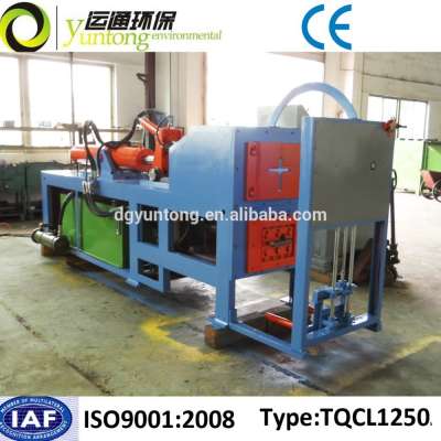 Low power consumption hydraulic driving waste tire debeader