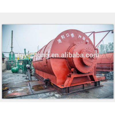 Waste Tire Pyrolysis plant Plastic to Oil Project