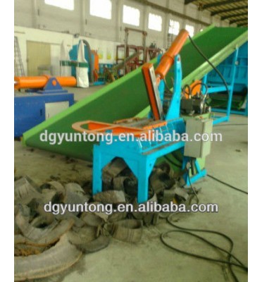 OTR Rubber Tires Cutting Machine Tyre disassembling machine